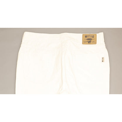 Mustang Men White Straight Regular Jeans W35 L31