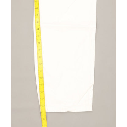 Mustang Men White Straight Regular Jeans W35 L31