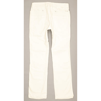 Diesel Paddom Men White Straight Slim Stretch Jeans W27 L29