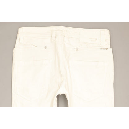 Diesel Paddom Men White Straight Slim Stretch Jeans W27 L29