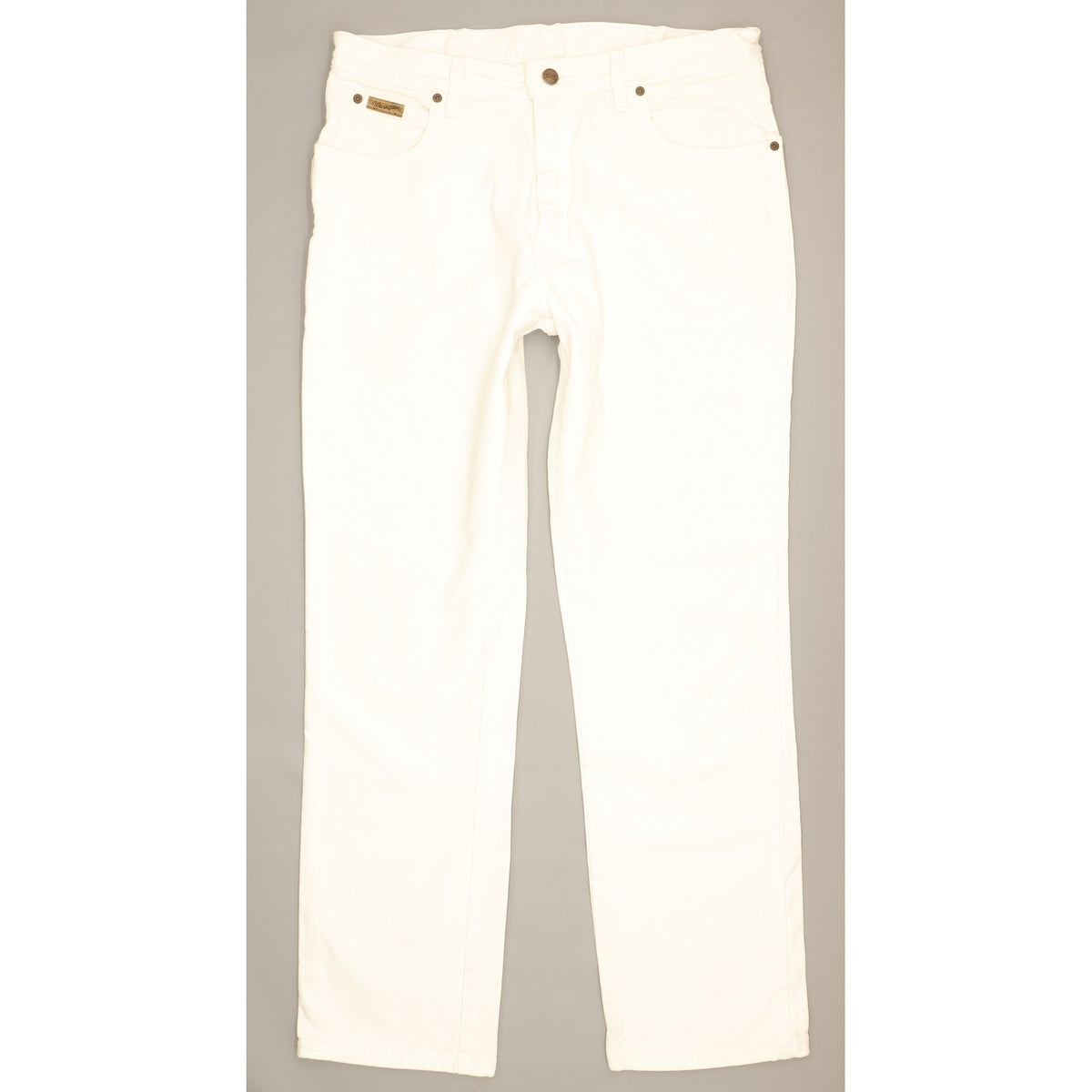 Wrangler Texas Men White Straight Regular Jeans W35 L31