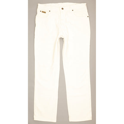 Wrangler Texas Men White Straight Regular Jeans W35 L31