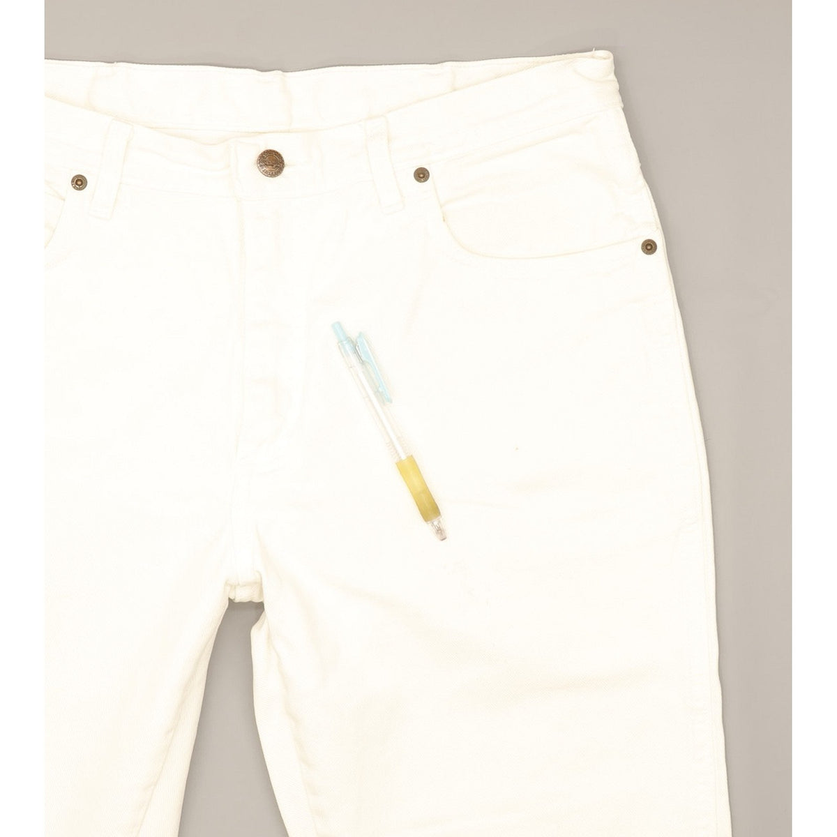 Wrangler Texas Men White Straight Regular Jeans W35 L31