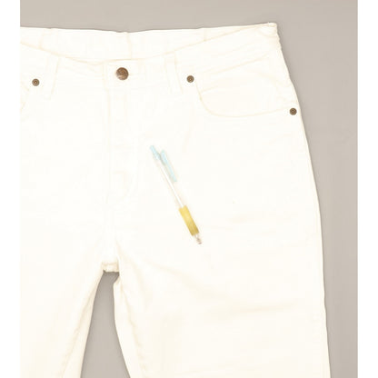 Wrangler Texas Men White Straight Regular Jeans W35 L31