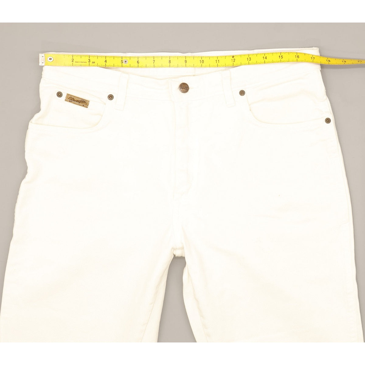 Wrangler Texas Men White Straight Regular Jeans W35 L31
