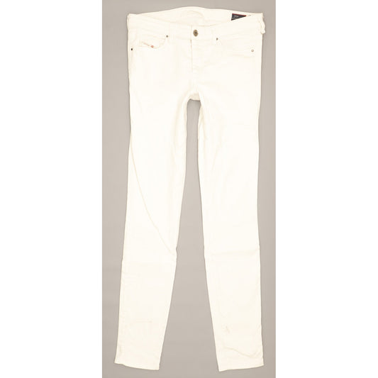 Diesel Doris Women White Skinny Slim Stretch Jeans W29 L31