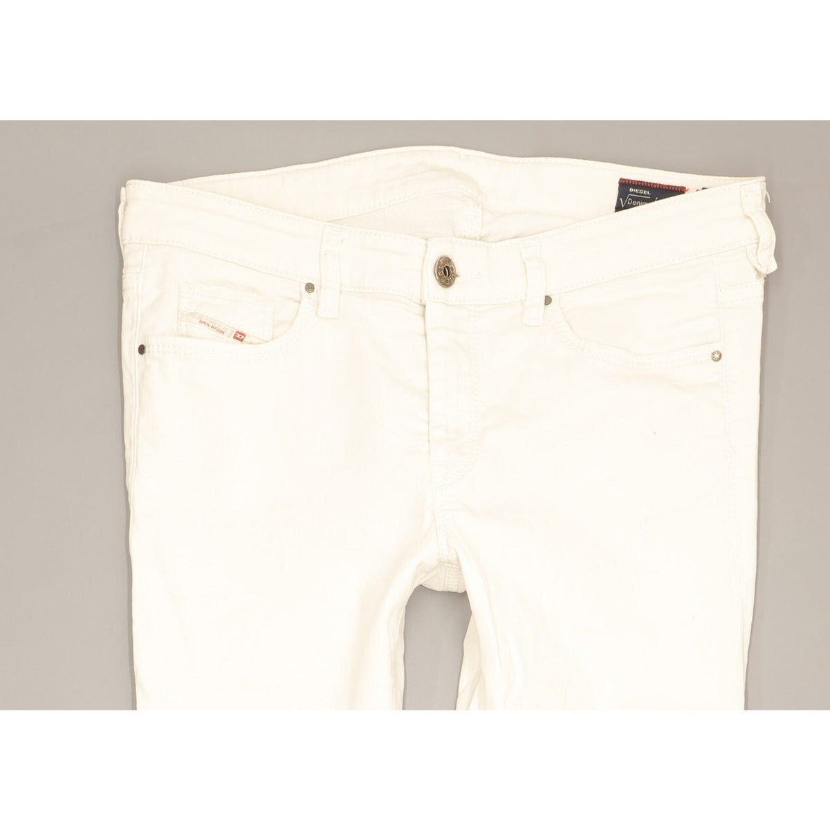 Diesel Doris Women White Skinny Slim Stretch Jeans W29 L31