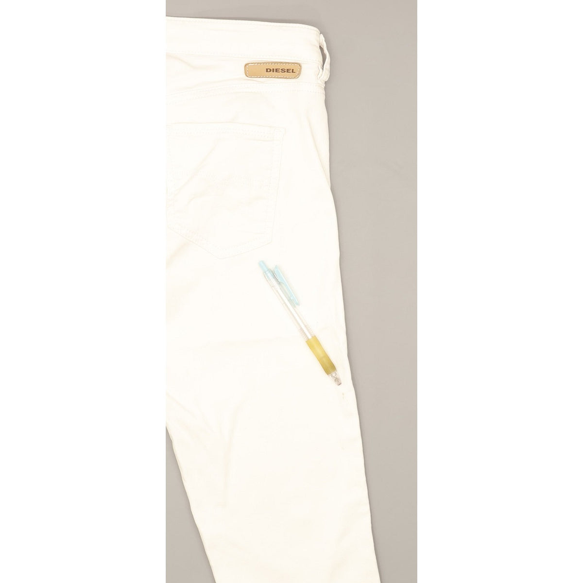 Diesel Doris Women White Skinny Slim Stretch Jeans W29 L31