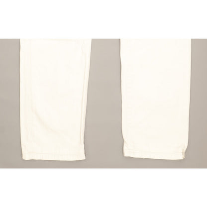 Replay Women White Straight Slim Stretch Jeans W28 L33