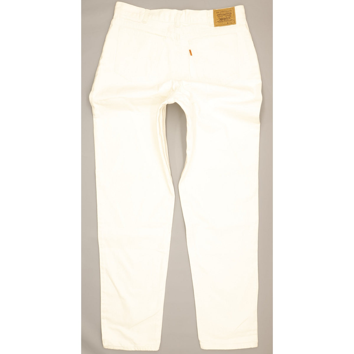 Levi's 416 Men White Tapered Relaxed Mom Jeans W36 L34