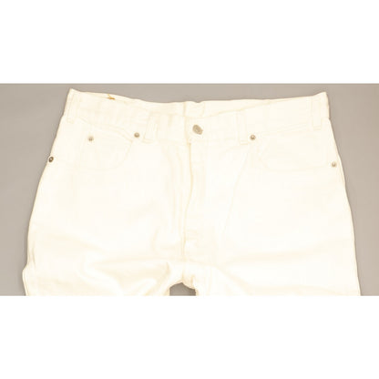 Levi's 416 Men White Tapered Relaxed Mom Jeans W36 L34