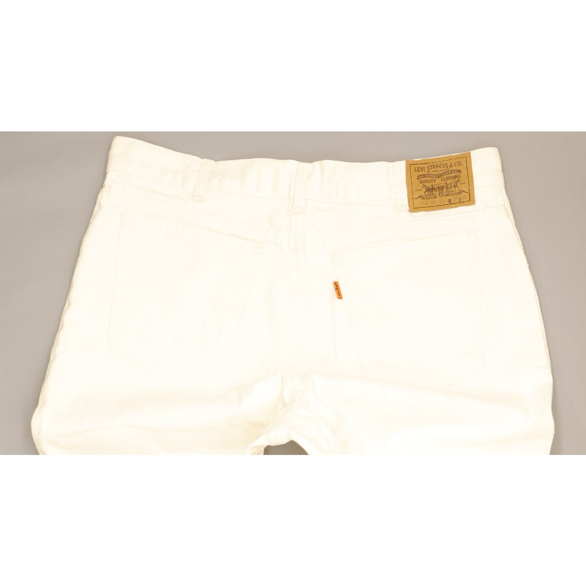 Levi's 416 Men White Tapered Relaxed Mom Jeans W36 L34