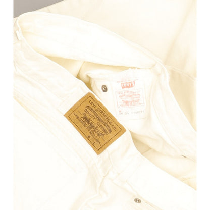 Levi's 416 Men White Tapered Relaxed Mom Jeans W36 L34