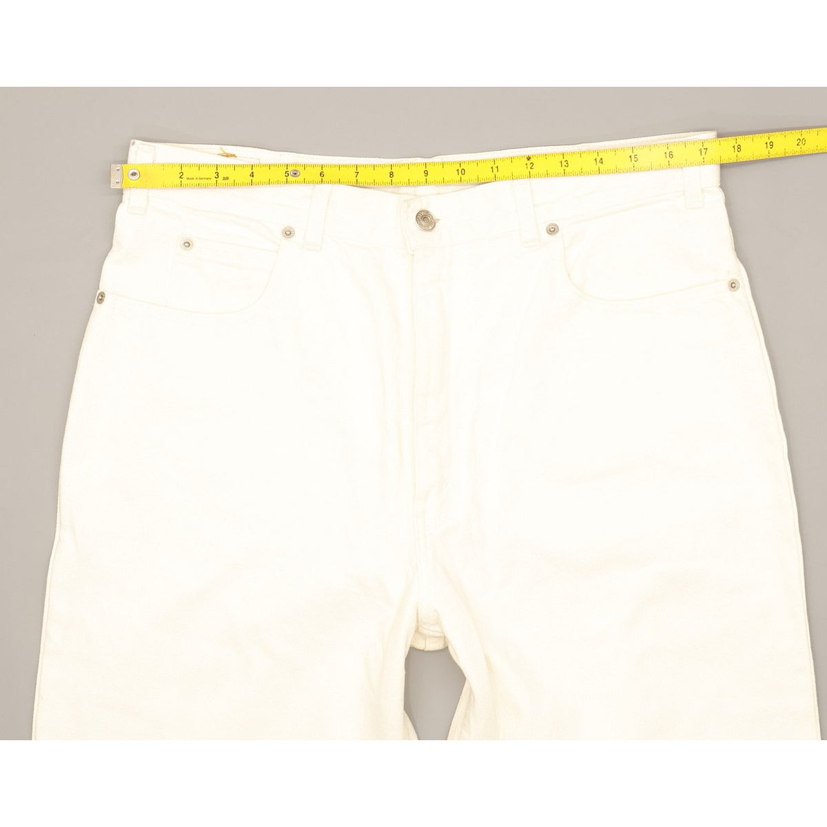 Levi's 416 Men White Tapered Relaxed Mom Jeans W36 L34