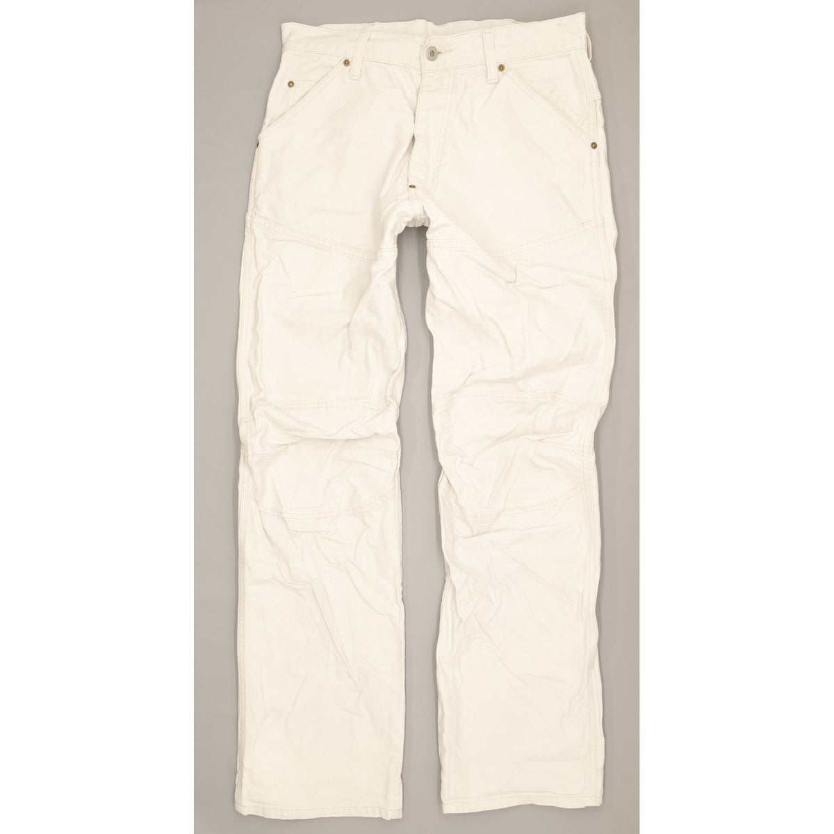 G-Star Shortcut Elwood Men White Straight Regular Jeans W31 L32