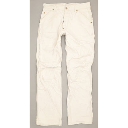 G-Star Shortcut Elwood Men White Straight Regular Jeans W31 L32