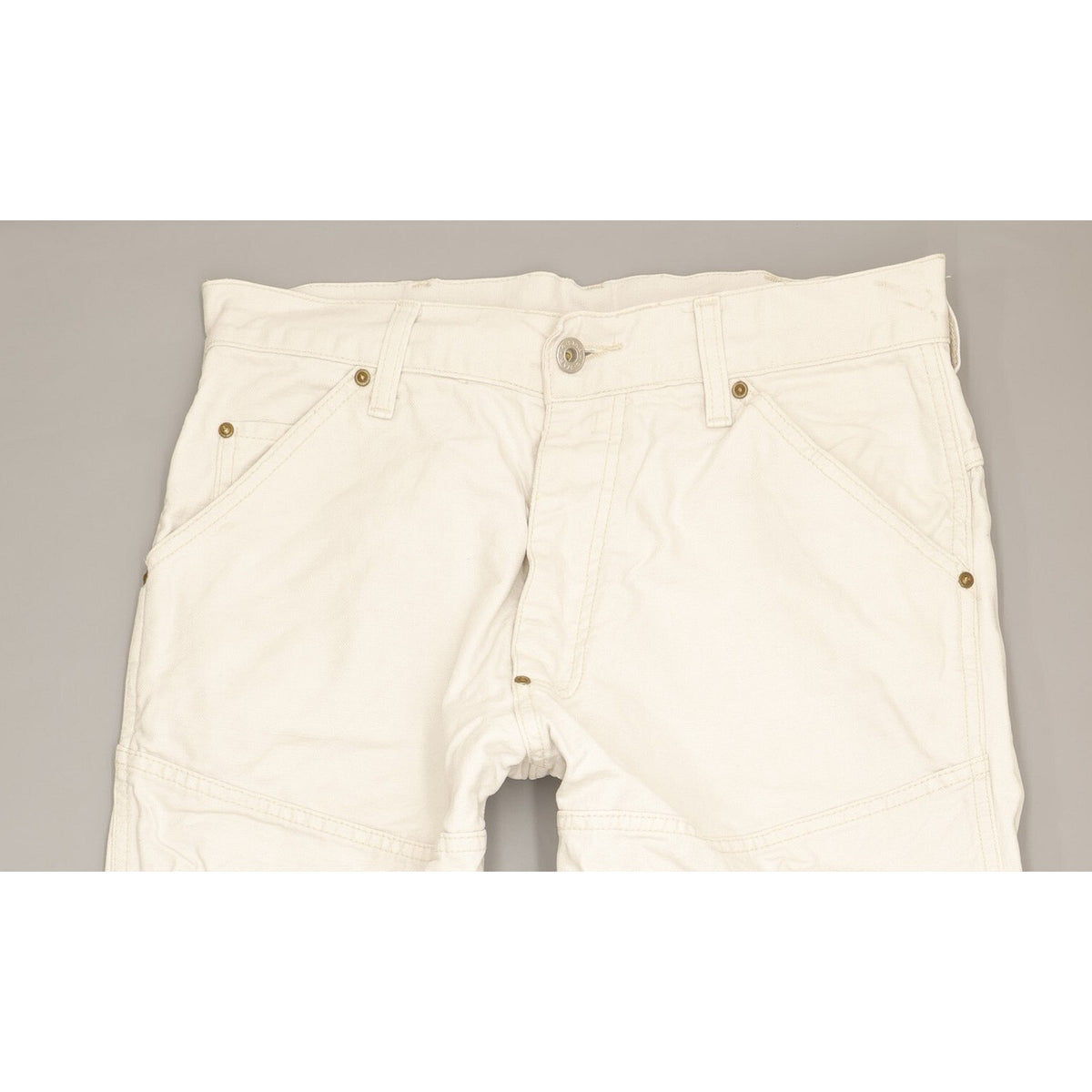 G-Star Shortcut Elwood Men White Straight Regular Jeans W31 L32