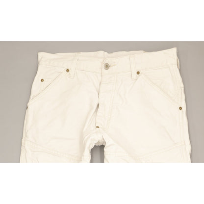 G-Star Shortcut Elwood Men White Straight Regular Jeans W31 L32