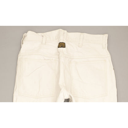 G-Star Shortcut Elwood Men White Straight Regular Jeans W31 L32