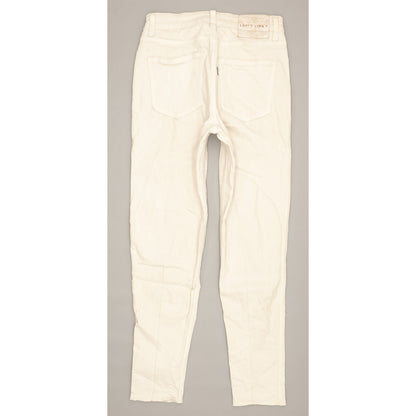 Levi's Line 8 Women White Skinny Slim Stretch Jeans W28 L27