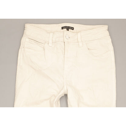 Levi's Line 8 Women White Skinny Slim Stretch Jeans W28 L27