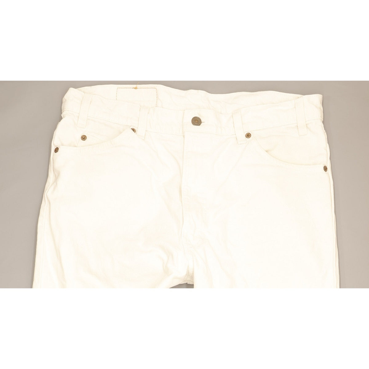 Levi's 550 Made in USA Men White Tapered Relaxed Jeans W36 L33