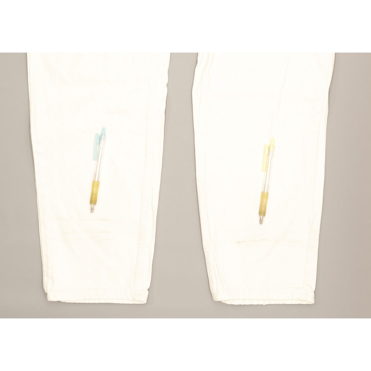Levi's 550 Made in USA Men White Tapered Relaxed Jeans W36 L33
