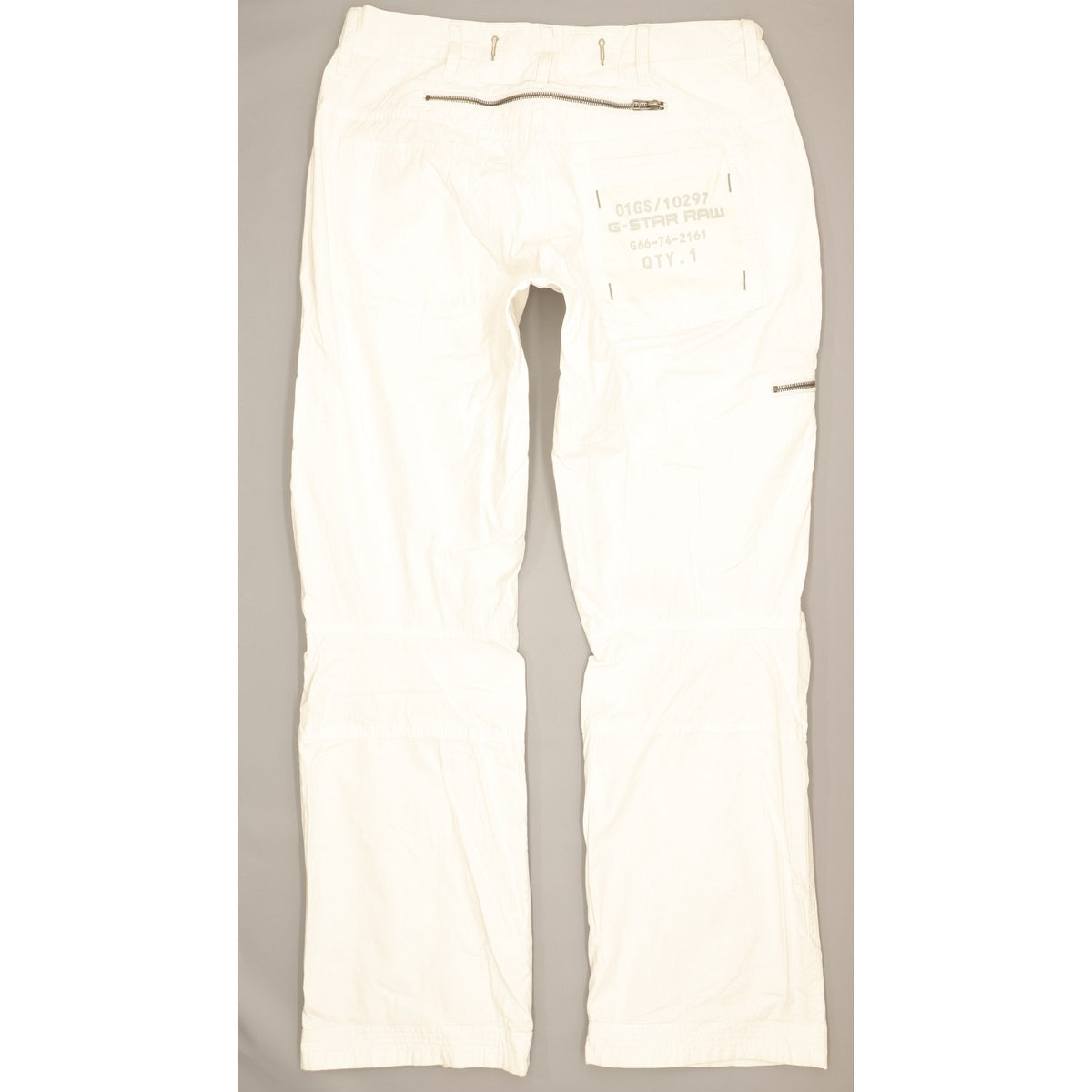 G-Star Army Elwood Men White Straight Regular Jeans W36 L35