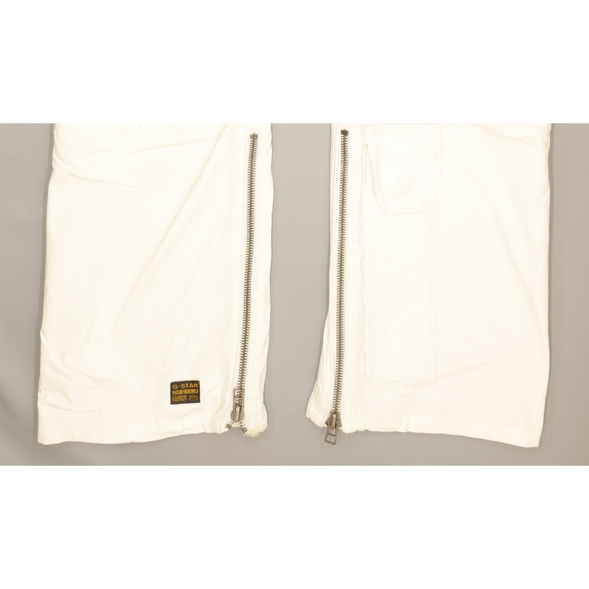 G-Star Army Elwood Men White Straight Regular Jeans W36 L35