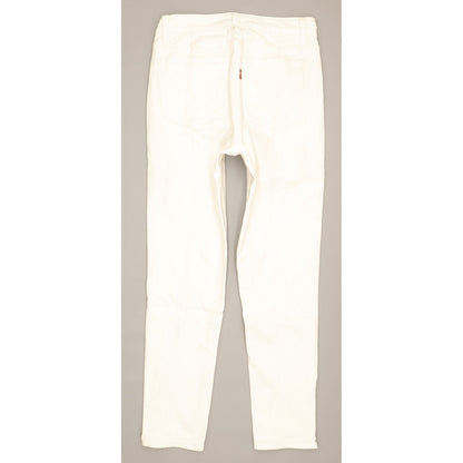 Levi's Altered Women White Skinny Slim Stretch Jeans W27 L28