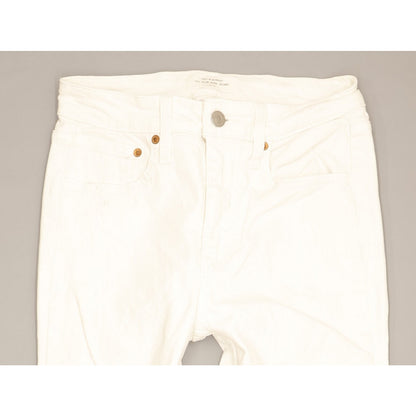 Levi's Altered Women White Skinny Slim Stretch Jeans W27 L28