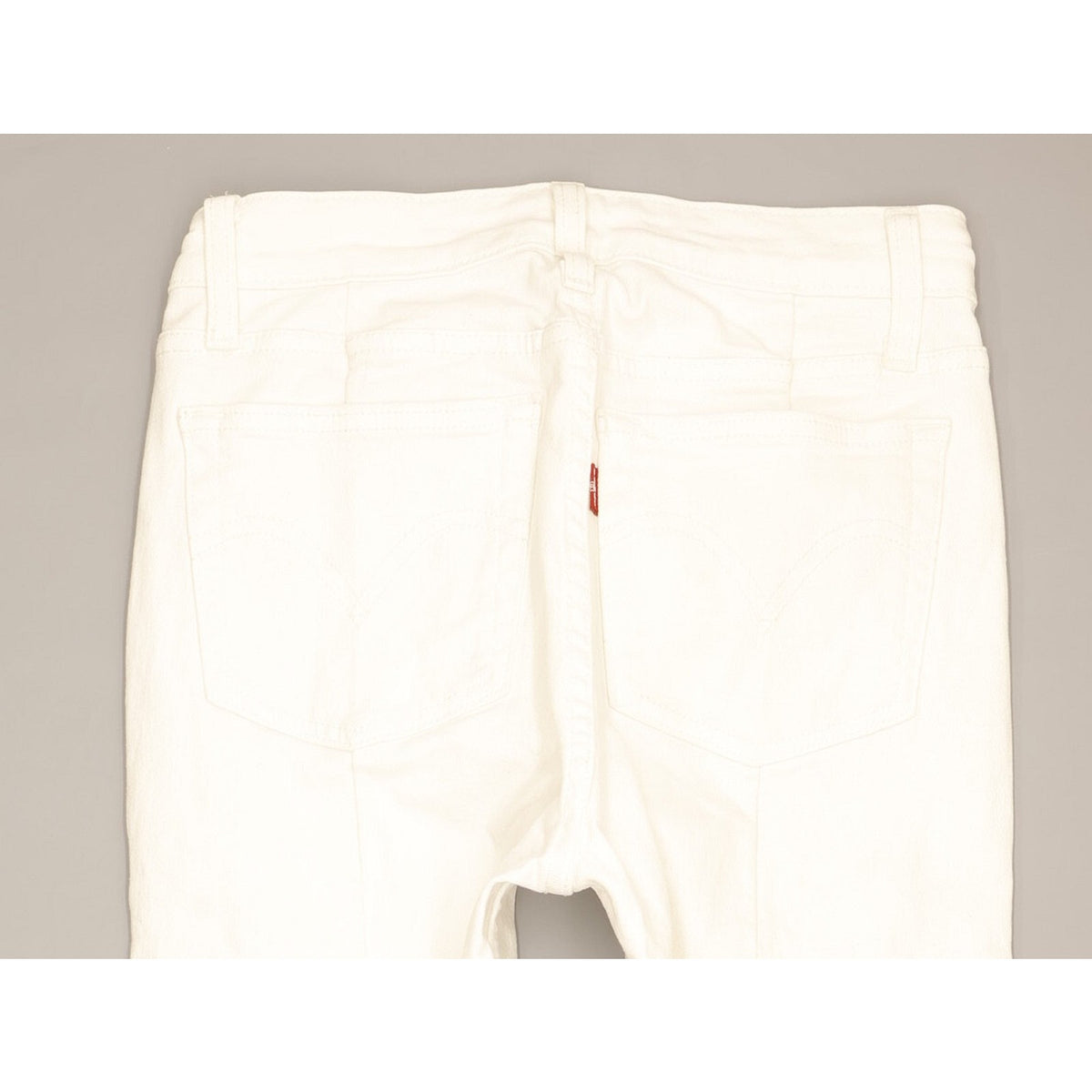 Levi's Altered Women White Skinny Slim Stretch Jeans W27 L28