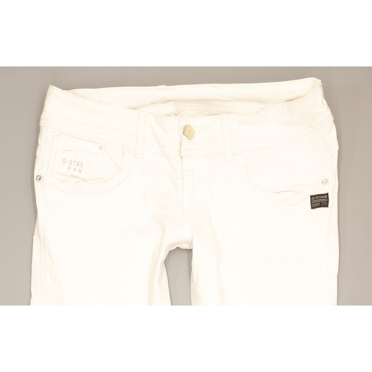 G-Star Midge Cody Women White Skinny Slim Stretch Jeans W31 L31