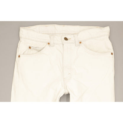 Levi's 505 Made in USA Men White Straight Regular Jeans W31 L31