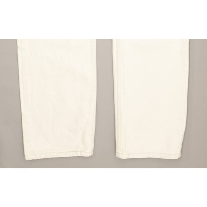 Levi's 505 Made in USA Men White Straight Regular Jeans W31 L31
