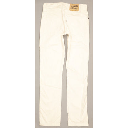 Levi's 511 Men White Straight Slim Jeans W31 L34