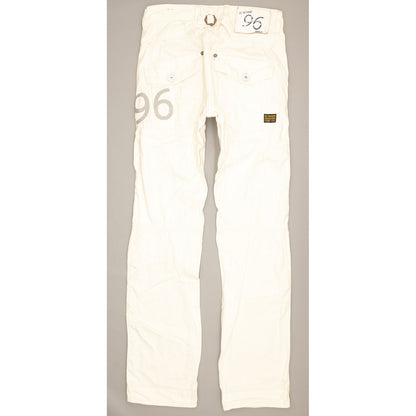 G-Star Elwood Heritage Men White Straight Regular Jeans W30 L33
