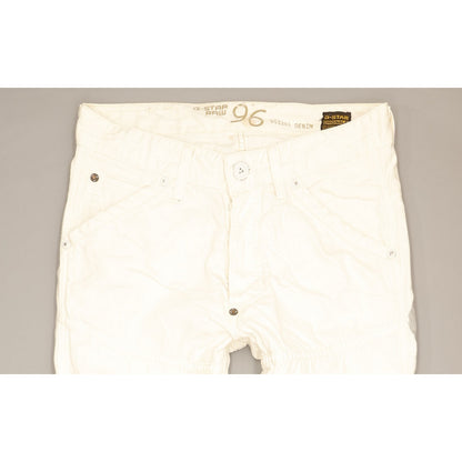 G-Star Elwood Heritage Men White Straight Regular Jeans W30 L33