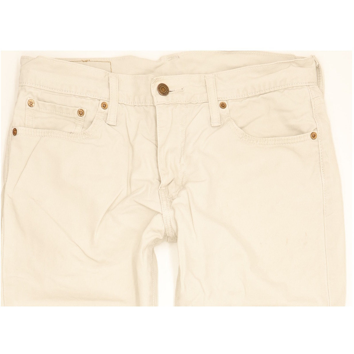 Levi's 511 Men Beige Straight Slim Stretch Jeans W30 L31
