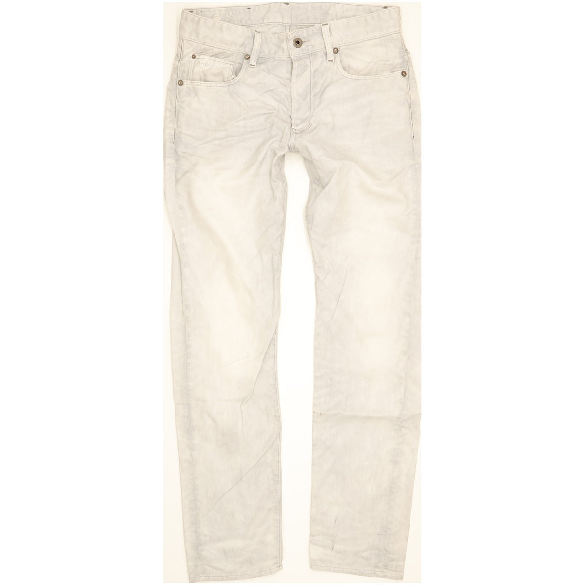 G-Star 3301 Men Grey Tapered Regular Jeans W31 L31