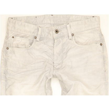 G-Star 3301 Men Grey Tapered Regular Jeans W31 L31