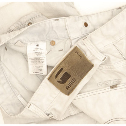 G-Star 3301 Men Grey Tapered Regular Jeans W31 L31