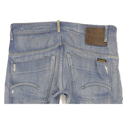 G-Star Structor Men Blue Straight Regular Jeans W33 L32