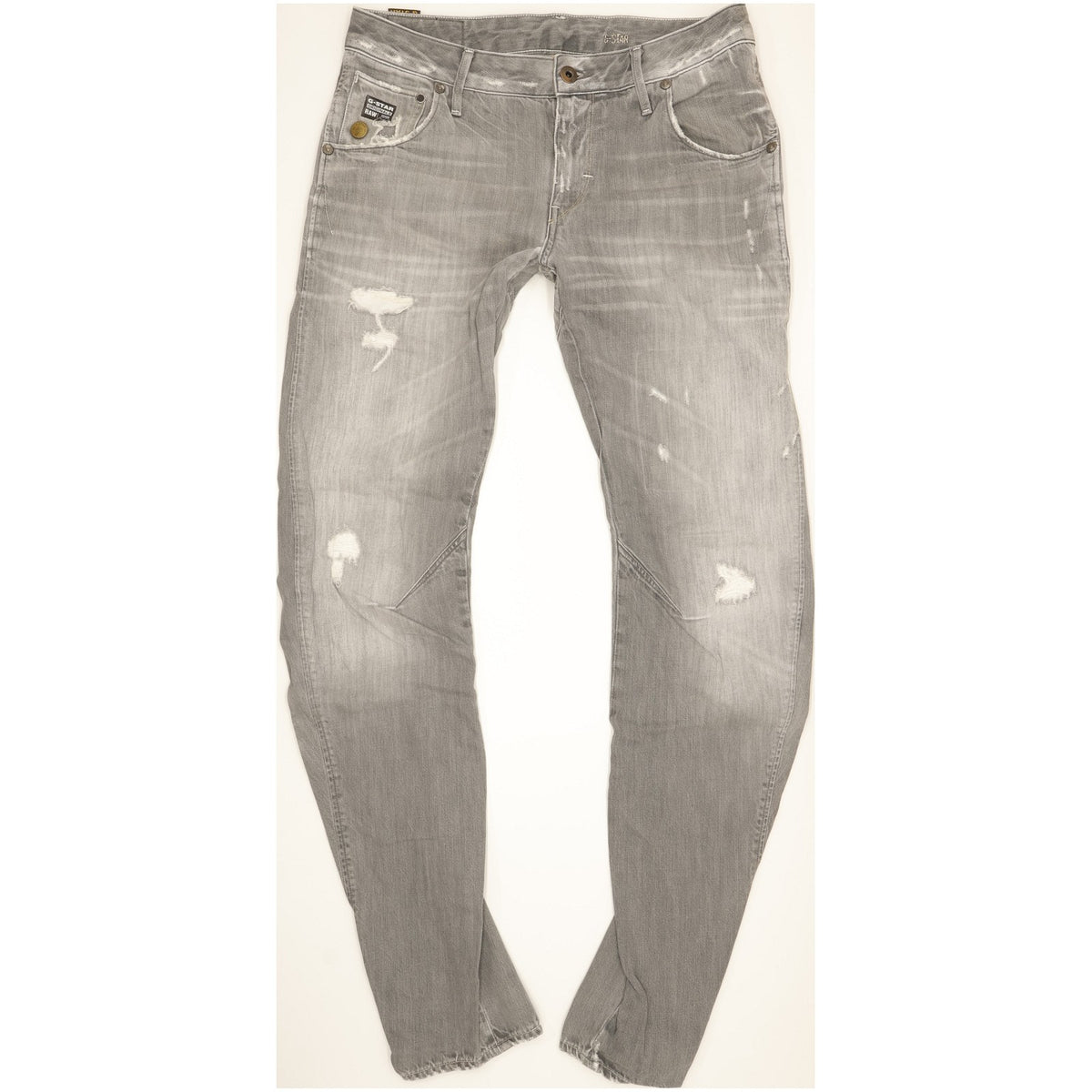 G-Star Arc 3D Men Grey Tapered Slim Jeans W32 L36