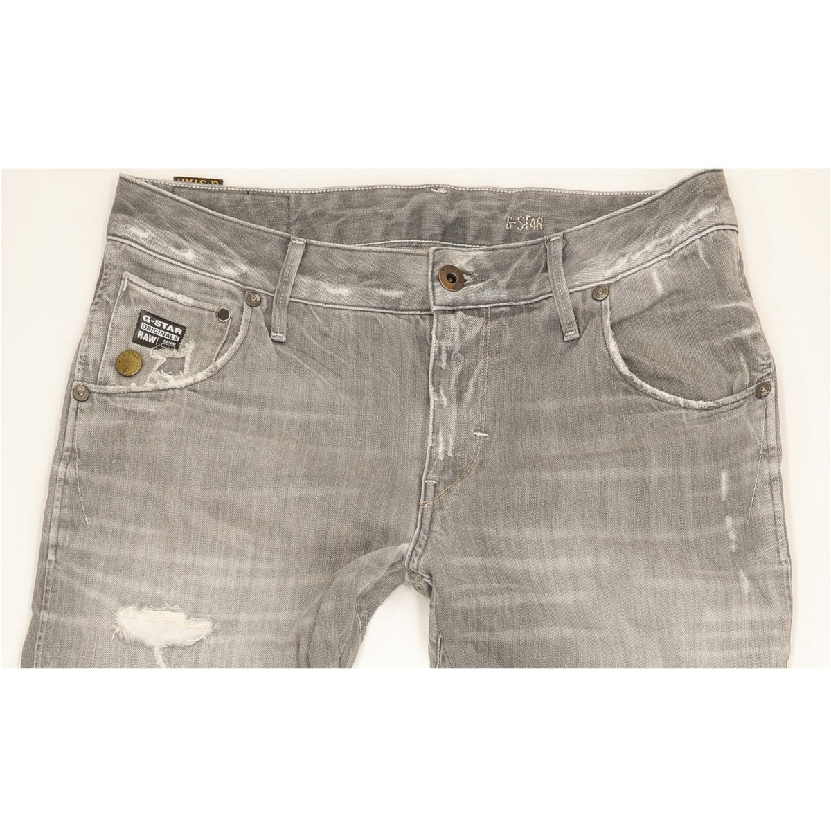 G-Star Arc 3D Men Grey Tapered Slim Jeans W32 L36