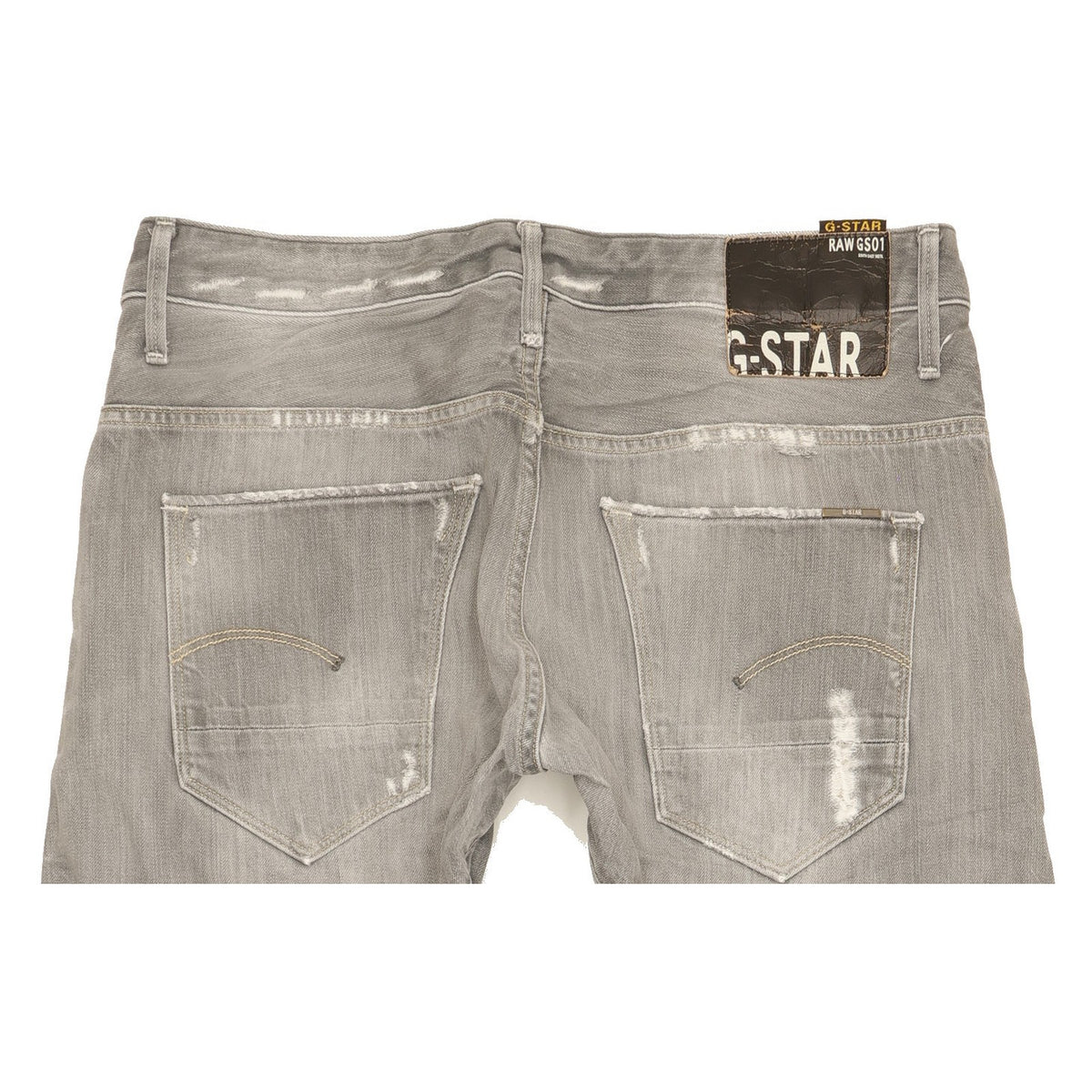 G-Star Arc 3D Men Grey Tapered Slim Jeans W32 L36