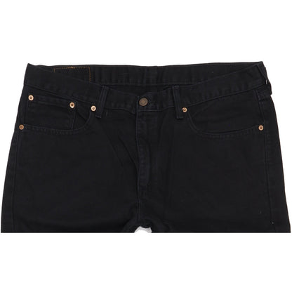 Levi's 751 Men Black Straight Regular Jeans W38 L32