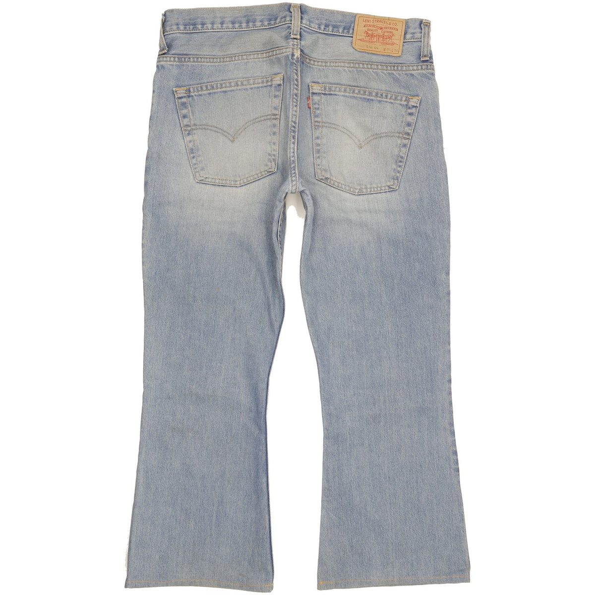 Levi's 516 Discontinued Men Blue Bootcut Regular Jeans W34 L27