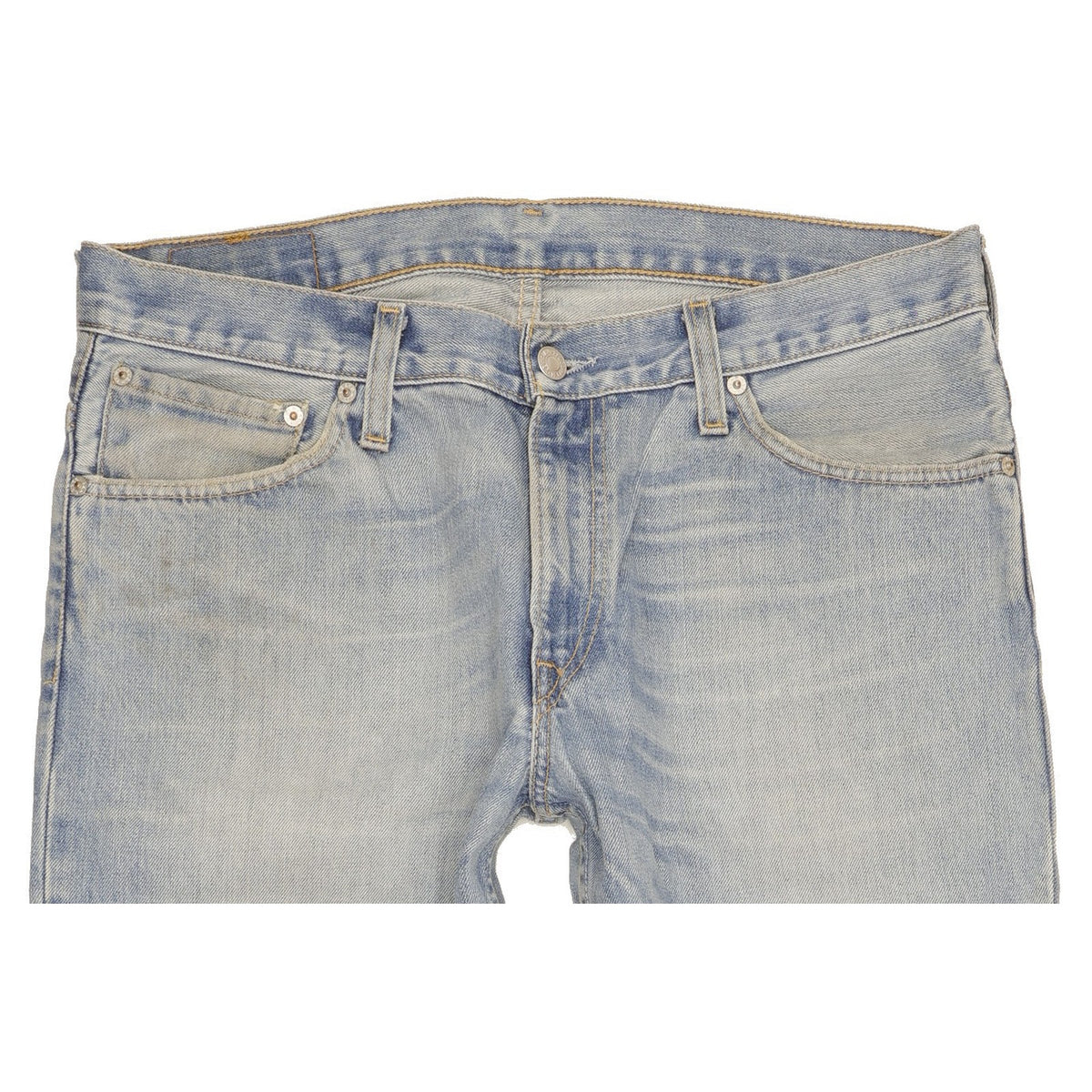 Levi's 516 Discontinued Men Blue Bootcut Regular Jeans W34 L27