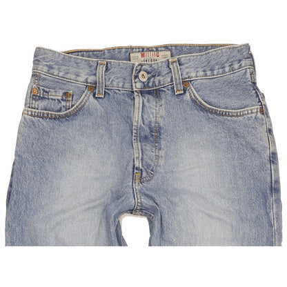 Mustang Oregon Men Blue Straight Regular Jeans W30 L32
